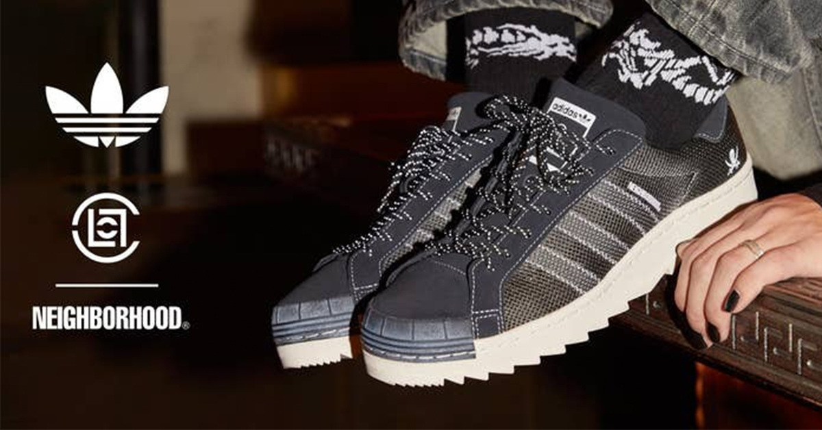 Exklusiver Release des Neighborhood x CLOT x adidas Superstar